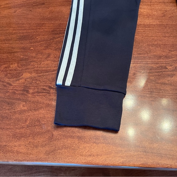 Adidas, NWT Men’s Multisport Joggers, Dark Blue, White 3 stripes & Logo, Size S - Picture 9 of 13